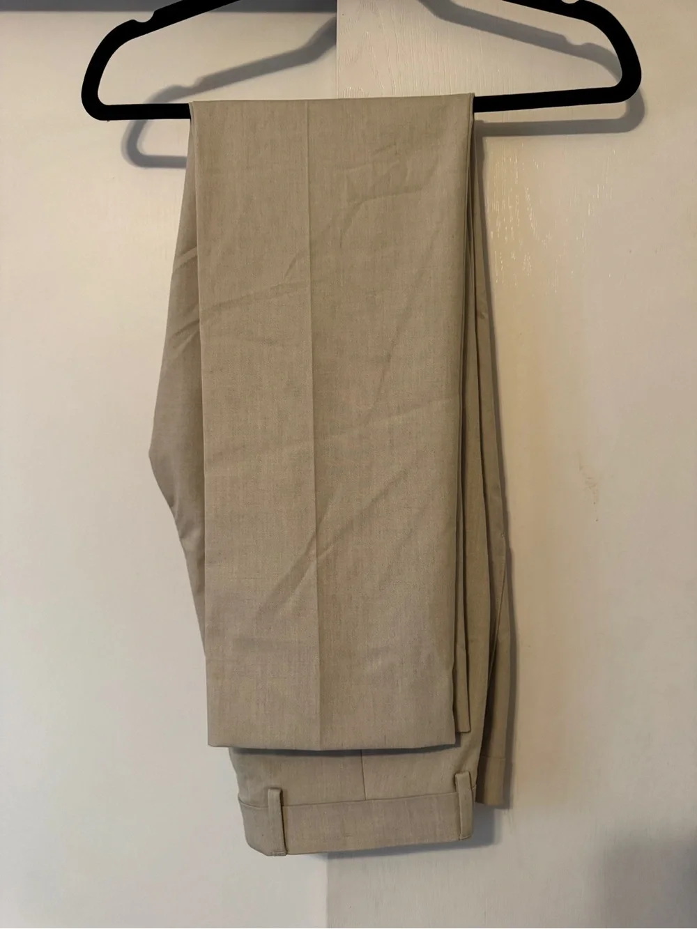 Egara Men’s Light Tan Dress Pants 32x32 Slim Fit NWOT Stretch
